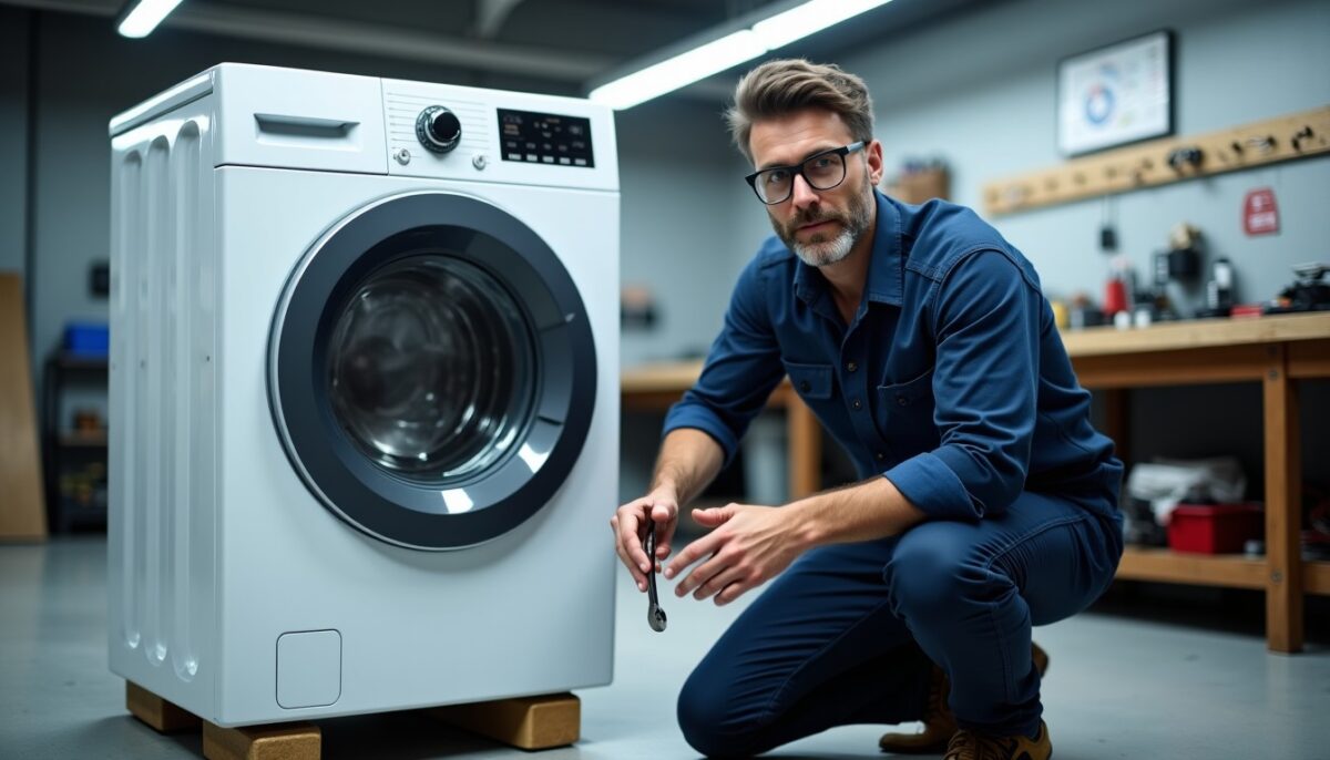 Peut-on positionner une machine à laver à l&rsquo;horizontale sans compromettre son fonctionnement ?